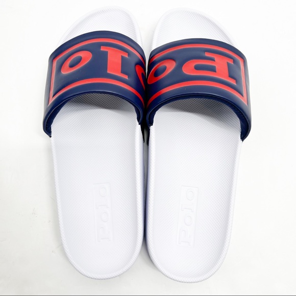 Polo Ralph Lauren Cayson Logo Pool Slide - Picture 4 of 16